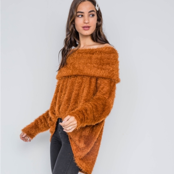 Fuzzy Knit Sweater - Picture 2 of 5